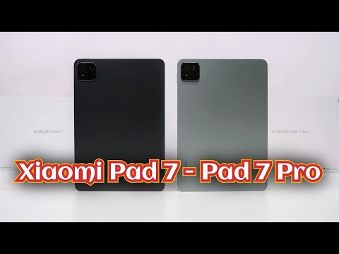 Видео: Xiaomi Pad 7 - Xiaomi Pad 7 Pro (2025) / Арстайл /