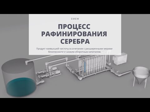 Видео: Процесс рафинирования серебра с emew