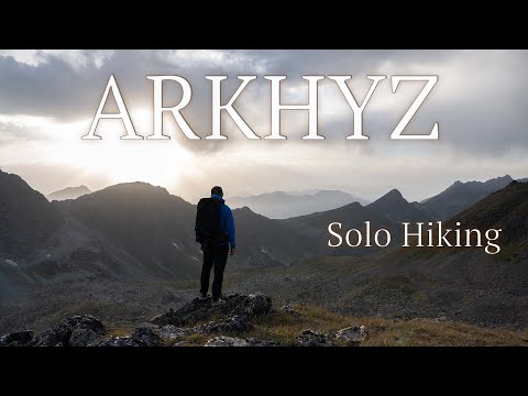 Видео: Архыз. Одиночный поход. Arkhyz. Solo hiking.