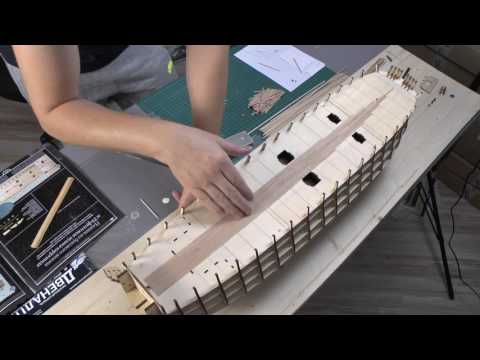 Видео: Сборка линейного корабля 12 Апостолов, 1:100, часть 9