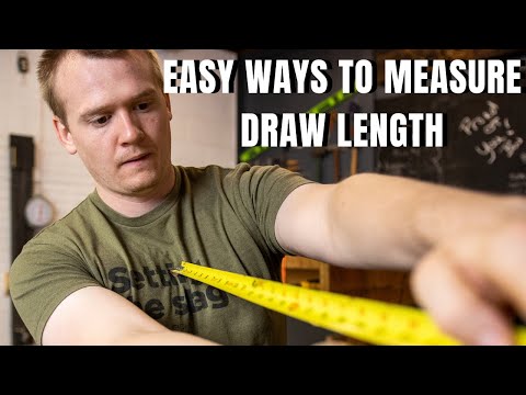 Видео: 3 способа «ИЗМЕРИТЬ ДЛИНУ РАСТЯЖКИ» — Рекурсивный лук — Длинный лук — Традиционный лук + «ПОДРОБН...