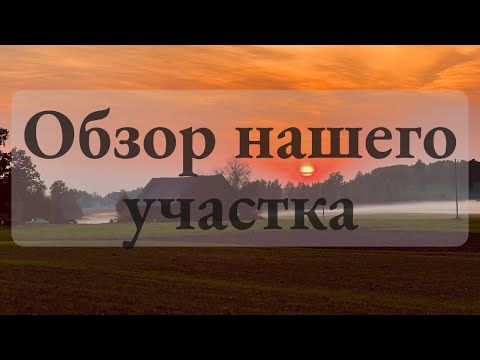 Видео: Делаем осмотр нашего земельного участка. Что уже есть, а что предстоит сделать?