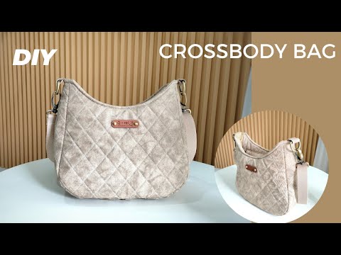 Видео: Идея сделать сумку через плечо Hobo | Как сделать сумку через плечо Hobo