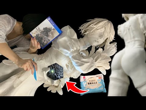 Видео: ягодицы главное!?[В натуральную величину]2B[NieR:Automata]Сделайте фигурку из глины[русскими]