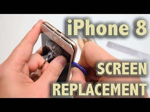 Видео: Замена экрана iPhone 8