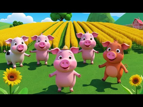 Видео: Хрюша играет в прятки на кукурузном поле