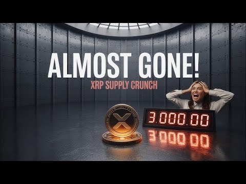 Видео: КРАХ ПРЕДЛОЖЕНИЯ XRP — осталось всего 3 миллиона?!