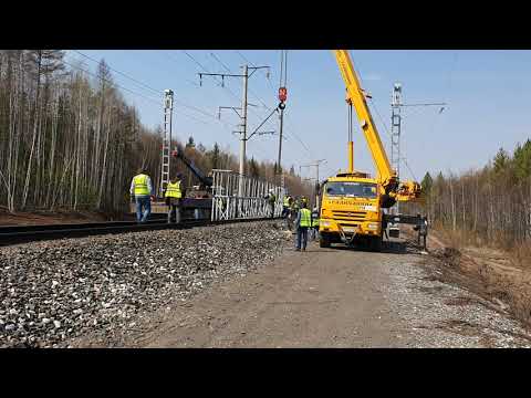 Видео: Монтаж ригеля жёсткой поперечины