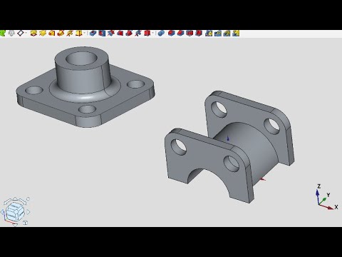 Видео: 2. FreeCAD 1.0 Для начинающих с нуля! Ограничения эскиза. Примеры создания моделей
