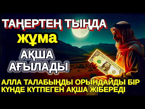 Видео: Тыңда Өте күшті дұға жұма, Алла бір күнде ойламаған ақша байлық жібереді, Қарыздан Құтылып