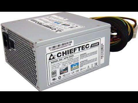 Видео: Блок питания Cieftec 550W две разные неисправности. Как починить блок питания.