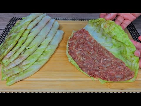 Видео: Хозяйка из Испании научила так вкусно капуста, вкуснее мяса! Бистро и просто рецепт.