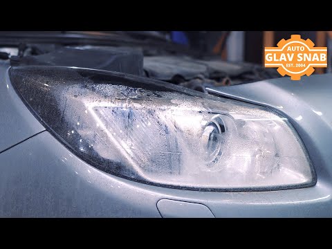 Видео: Что делать, если потеет фара? Показываем на примере Opel Insignia.