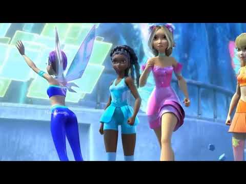 Видео: Клип/Винкс магия возращается/Дэмиен и Флора/ Замитался пожар голубой