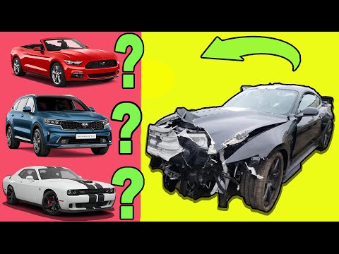 Видео: УГАДАЙ МАШИНУ ПОСЛЕ АВАРИИ | Сможешь ли ты назвать Марку машины по фото?
