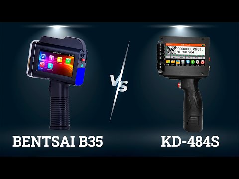 Видео: Какой ручной маркиратор лучше: Bentsai B35 или KD-484S?