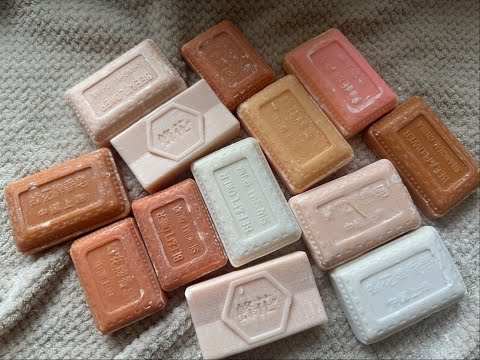 Видео: ASMR Soap cutting | Soap Carving|Резка мыла | ASMR