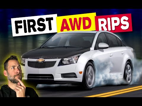 Видео: Первые испытания полного привода FULL POWER AWD на Chevrolet Cruze с турбонаддувом 1.8. Сломает л...