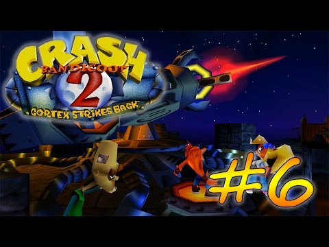 Видео: Прохождение Crash Bandicoot 2: Cortex Strikes Back (PS) #6 - Руины замка (100%)
