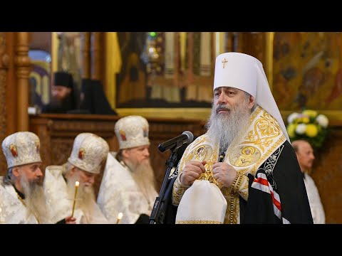 Видео: Слово митр. Арсения во 2-ю годовщину преставления схиархиепископа Алипия (Погребняка) 2.11.23 г.