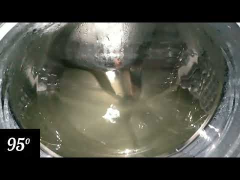 Видео: Samsung WF60F1R1W2W: Хлопок 95°; без отжима- очистка. (Чит. описание)