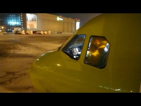 Видео: Новосибирск-Москва. A320 s7. Январь 2021
