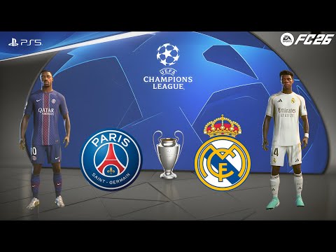Видео: ФК 25 - ПСЖ против Реал Мадрид | Финал ЛЧ 2026 | Эпичная битва Килиана Мбаппе против Ашрафа Хакими