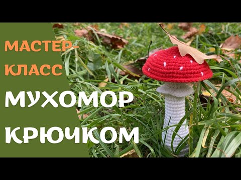 Видео: Мухомор крючком: вяжем вместе!