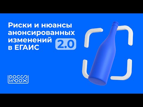 Видео: Риски и нюансы анонсированных изменений в ЕГАИС 2.0