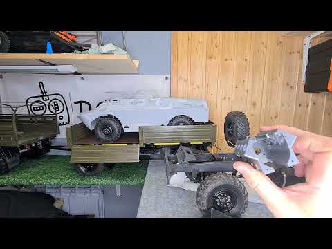 Видео: RC камаз, брдм и прицеп.