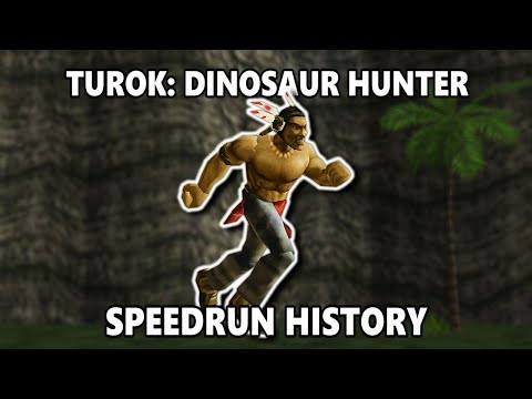 Видео: Краткая история скоростного прохождения Turok: Dinosaur Hunter N64