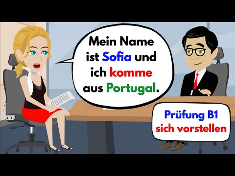 Видео: Учите немецкий | Экзамен B1 «Представь себя 2023» ( Telc & DTZ & ÖSD )