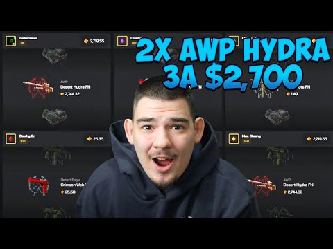 Видео: УДАРИХМЕ 2 ПЪТИ AWP HYDRA ЗА $2,700 В ЕДНА БИТКА В CLASH!