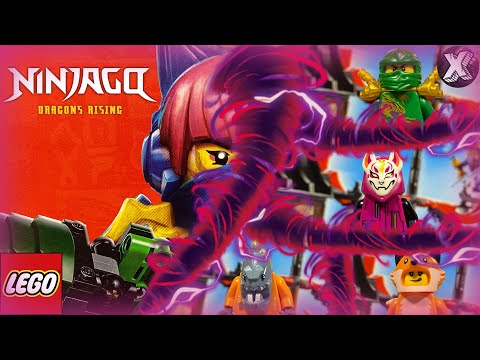 Видео: [4K] Посылка с наборами третьей волны 19-го (3-го) сезона ЛЕГО Ниндзяго 2025 + бонусные фигурки