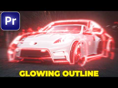 Видео: Эффект СВЕТЯЩЕГОСЯ КОНТУРА в Premiere Pro | Эффект светящихся краёв