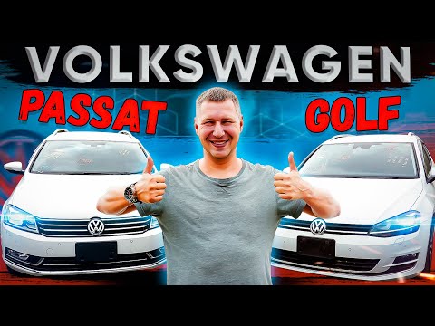 Видео: VOLKSWAGEN PASSAT 🆚ПРОТИВ 🆚VOLKSWAGEN GOLF │ЦЕНЫ ОТ 1.000.000₽