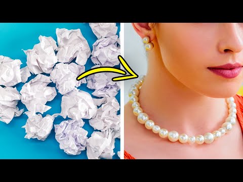 Видео: 34 СУМАСШЕДШИЕ ИДЕИ БИЖУТЕРИИ, КОТОРЫЕ СТОИТ ПОПРОБОВАТЬ