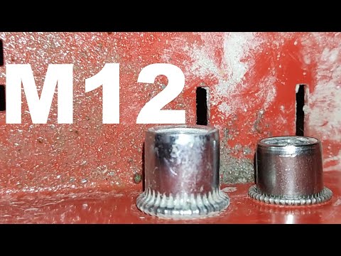 Видео: Заклепка без специнструмента, М12. Как поставить?