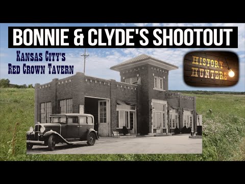 Видео: Место перестрелки Бонни и Клайда недалеко от аэропорта Канзас-Сити