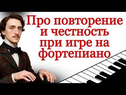Видео: Про повторение и честность в игре на фортепиано. Типичные ошибки пианистов. Секреты виртуозности.