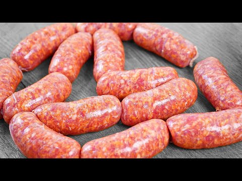 Видео: Магазины ОТДЫХАЮТ! Домашние КОЛБАСКИ гриль 2 ВИДА и в 2 раза ДЕШЕВЛЕ Чем из МАГАЗИНА!