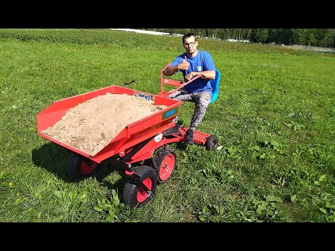 Видео: Мототачка "АГАТ"