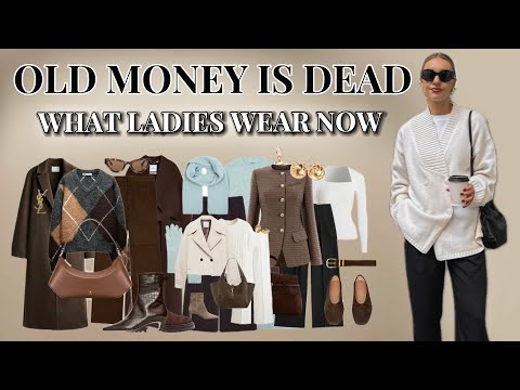 Видео: СТАРЫЕ ДЕНЬГИ УМЕРЛИ: Что ЭЛЕГАНТНЫЕ женщины носят в холодные месяцы.