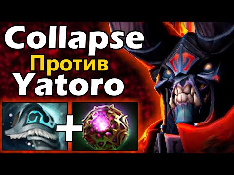 Видео: Коллапс на Думе против Яторо - Collapse Doom 7.35 DOTA 2