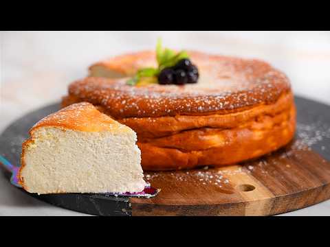 Видео: Творожная запеканка 5 на 5! Нежная КАК СУФЛЕ! Очень легко запомнить рецепт!