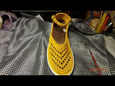 Видео: Тапочки остроносые1