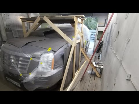 Видео: Пескоструим, режем, варим и красим Эскалэйд