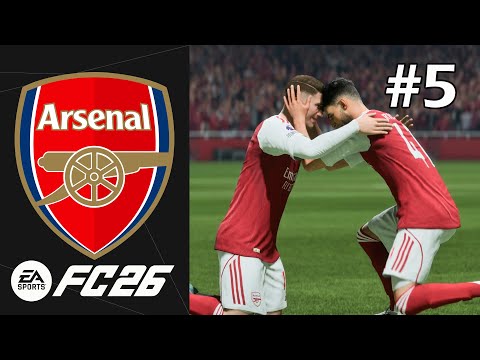 Видео: FC 26 | Режим карьеры «Арсенала» | #5 | Первые впечатления от лондонских дерби!