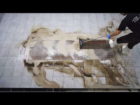 Видео: ГРЯЗНЫЙ КОВР? подержи мое пиво 🍺😎 Мойка ковра в КРАСКАХ ОЧЕНЬ ГРЯЗНО 💪😍🌊