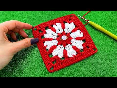 Видео: ЛЕГКИЙ КВАДРАТ СВЯЗАНИЯ КРЮЧКОМ